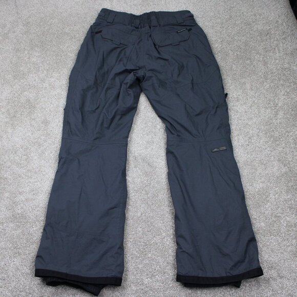 Columbia Titanium Snow Pants Womens Large Gray Nylon Boot Gaiters w/ 30" inseam - Picture 7 of 15
